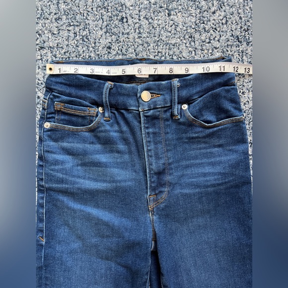 Good American đź’«EUCđź’« Good Classic Always Fits Ankle Straight Jeans - A / 00 - 4 - Picture 10 of 13